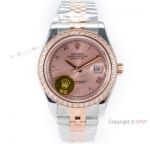 N9 Factory Rolex Datejust II Two Tone Rose Gold Diamond Watch Swiss Grade 1